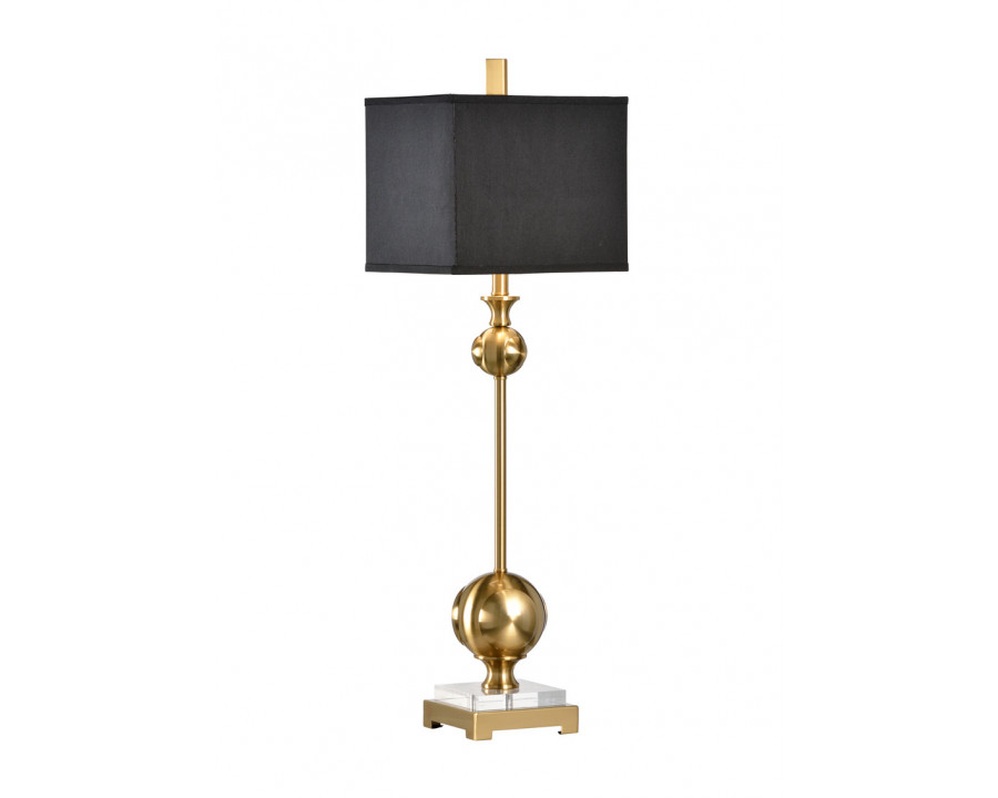 Wildwood - Opus Lamp in Antique Brass, Metal