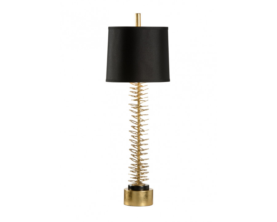 Wildwood - Slingke Lamp in Antique Gold Leaf, Iron