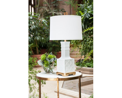 Wildwood - Lila Lamp in White