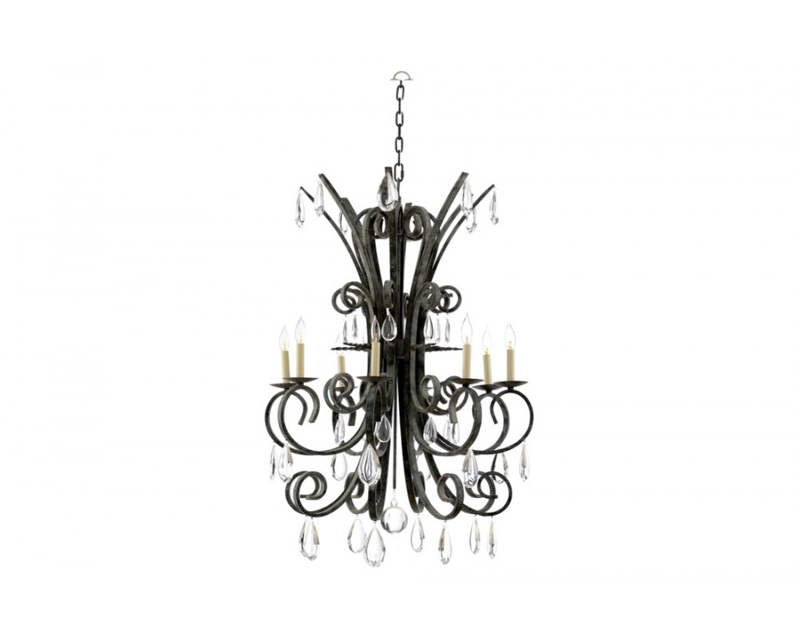 Wildwood Grand Stairs Chandelier - Verde