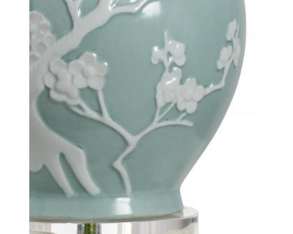 Wildwood - Yoshino Lamp in Seafoam