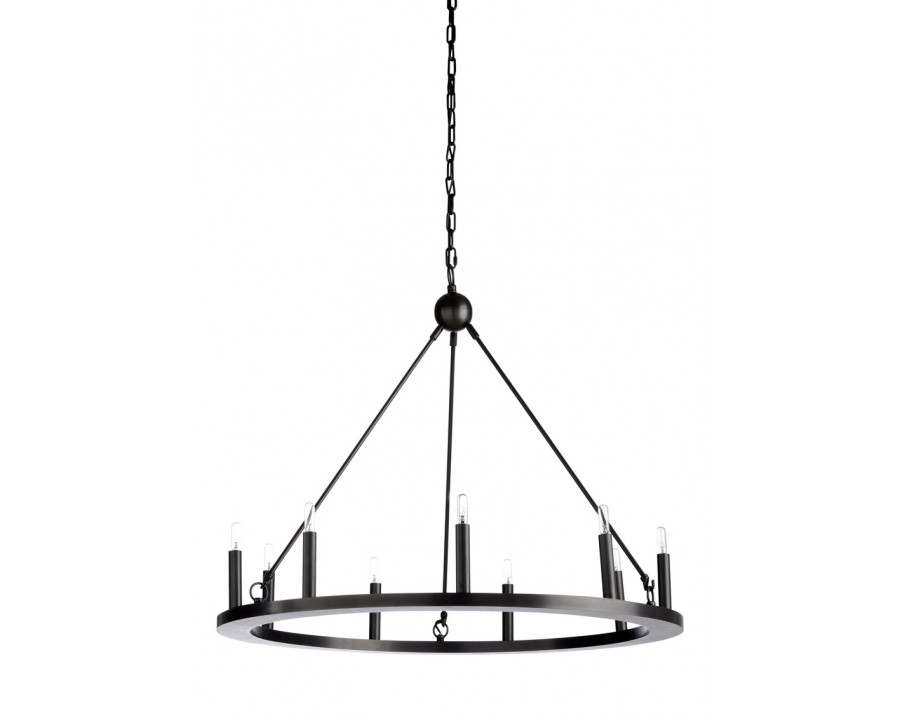 Wildwood - Florentine Chandelier in Dark Bronze, Small