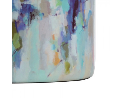 Wildwood - Wintergreen Cylinder Lamp in Multi Color, Small