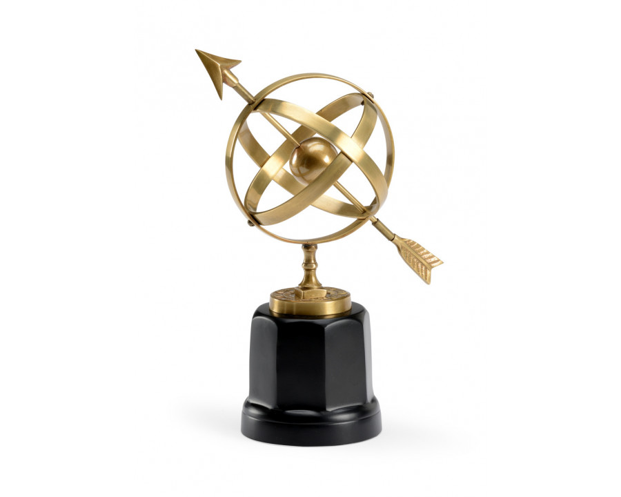 Wildwood - Armillary in Antique Patina, Brass