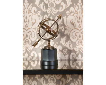 Wildwood - Armillary in Antique Patina, Brass