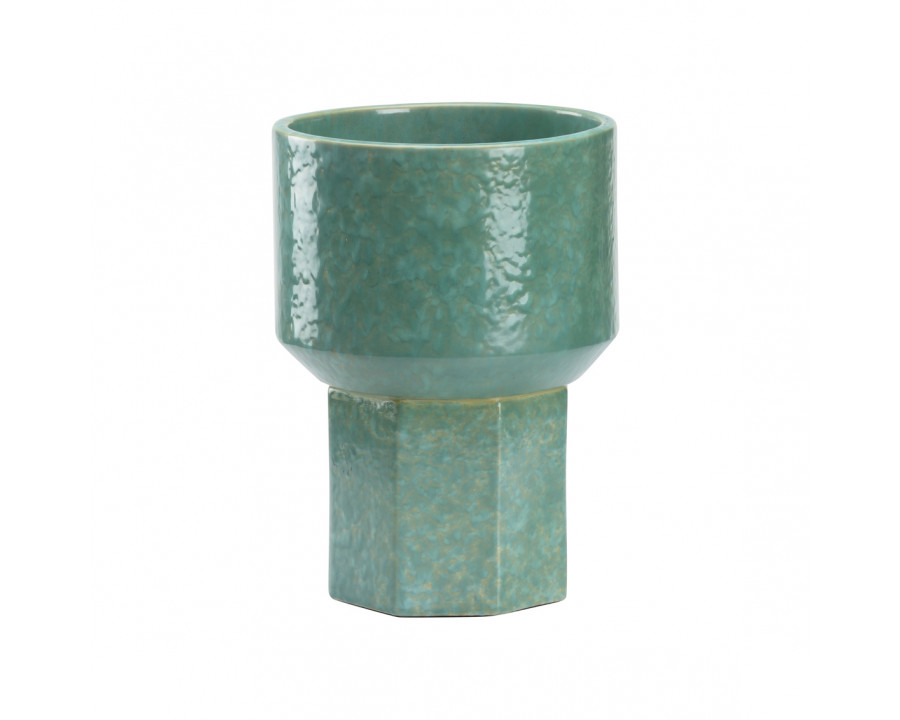 Wildwood - Markus Vase in Marine Glaze, Ceramic/Porcelain