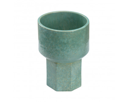 Wildwood - Markus Vase in Marine Glaze, Ceramic/Porcelain