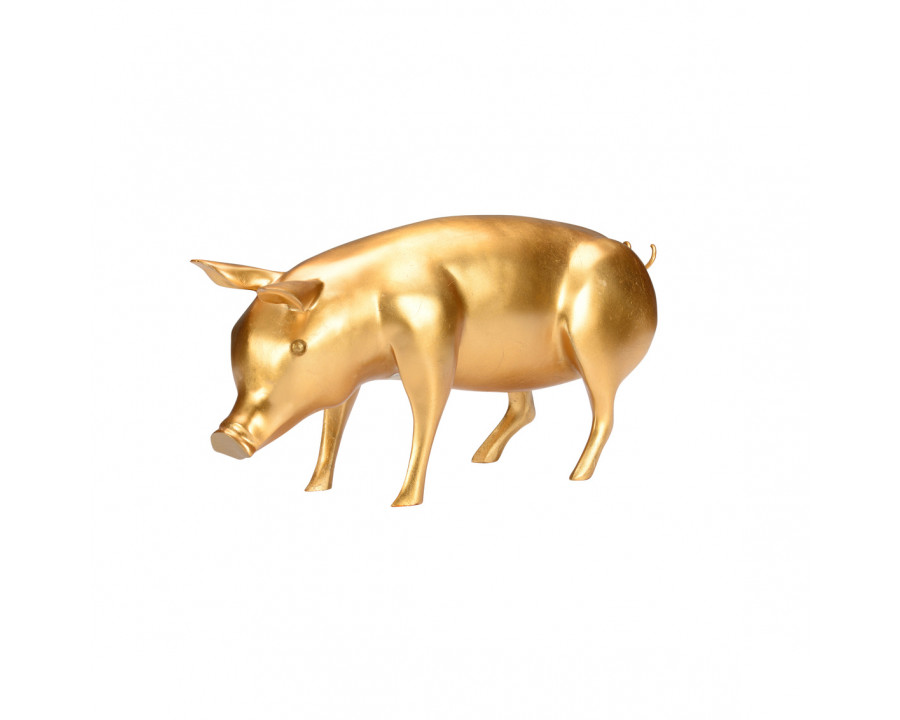 Wildwood - Piggie in Gold Leaf, Composite