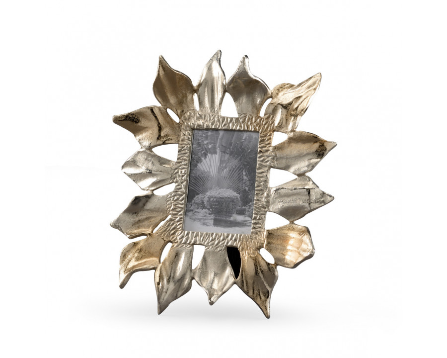 Wildwood - Sunflower Photo Frame (5x7) in Ambered Silver/Clear, Aluminum