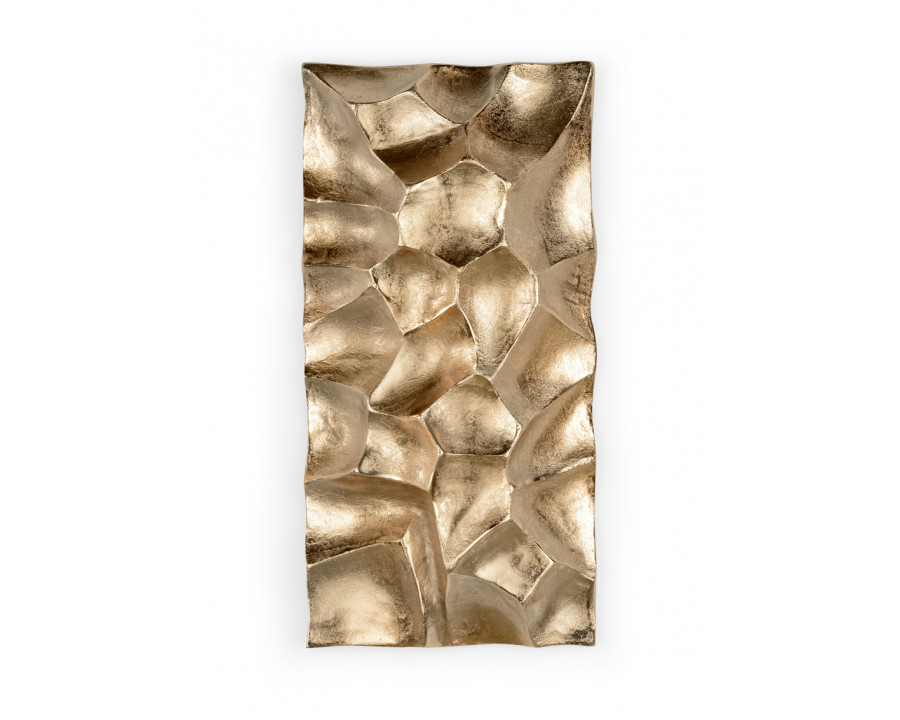 Wildwood - Gator Tile I in Champagne, Aluminum