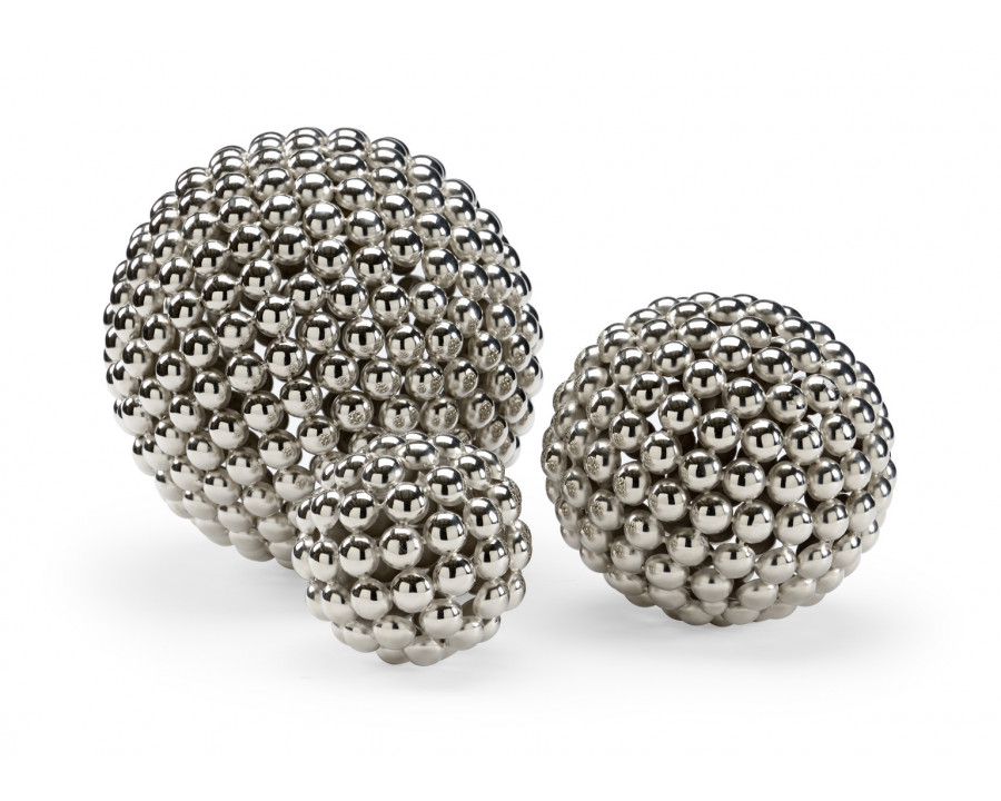 Wildwood - Ball Spheres (S3) in Polished Nickel, Iron