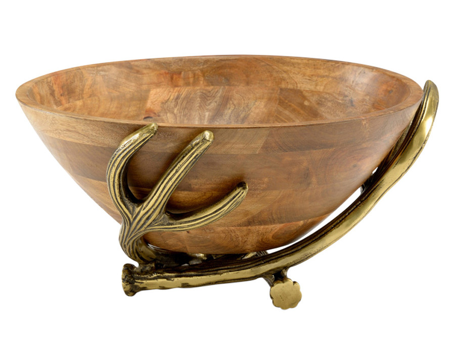 Wildwood - Highlands Bowl in Russet, Wood