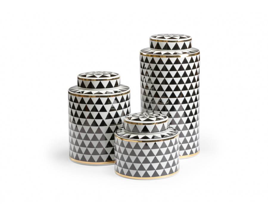 Wildwood Triad Canisters - Black (S3)