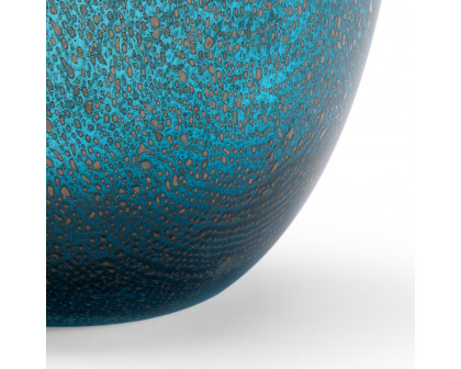 Wildwood - Turquoise Bubble Vase in turquoise, Large