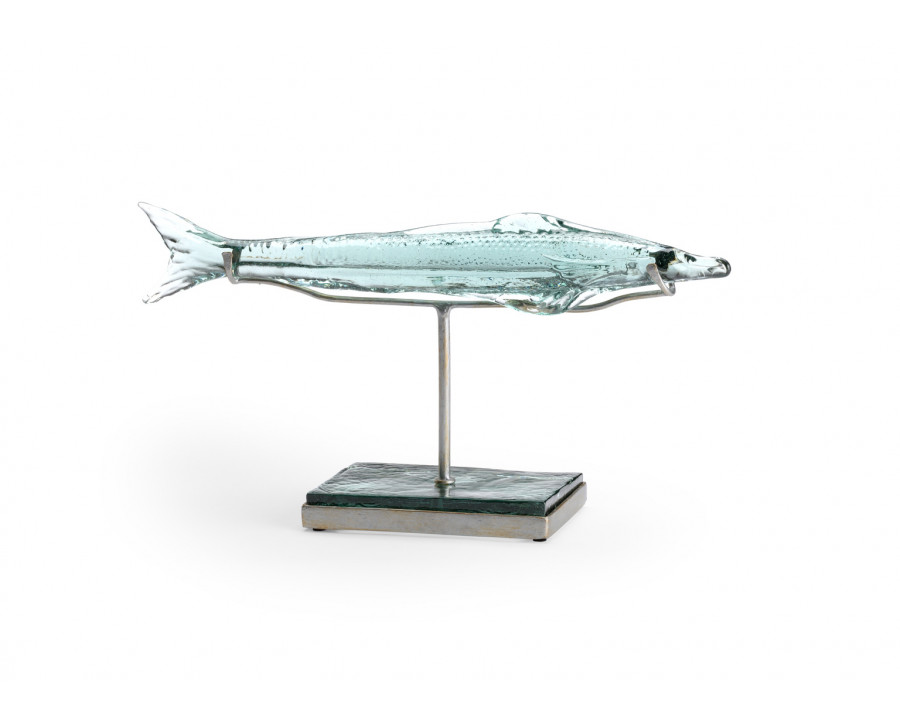 Wildwood Flying Fish - Recycled Green/Antique Silver, Small