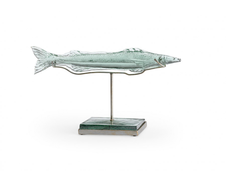 Wildwood Flying Fish - Recyled Green/Antique Silver, Large