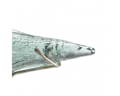 Wildwood Flying Fish - Recyled Green/Antique Silver, Large