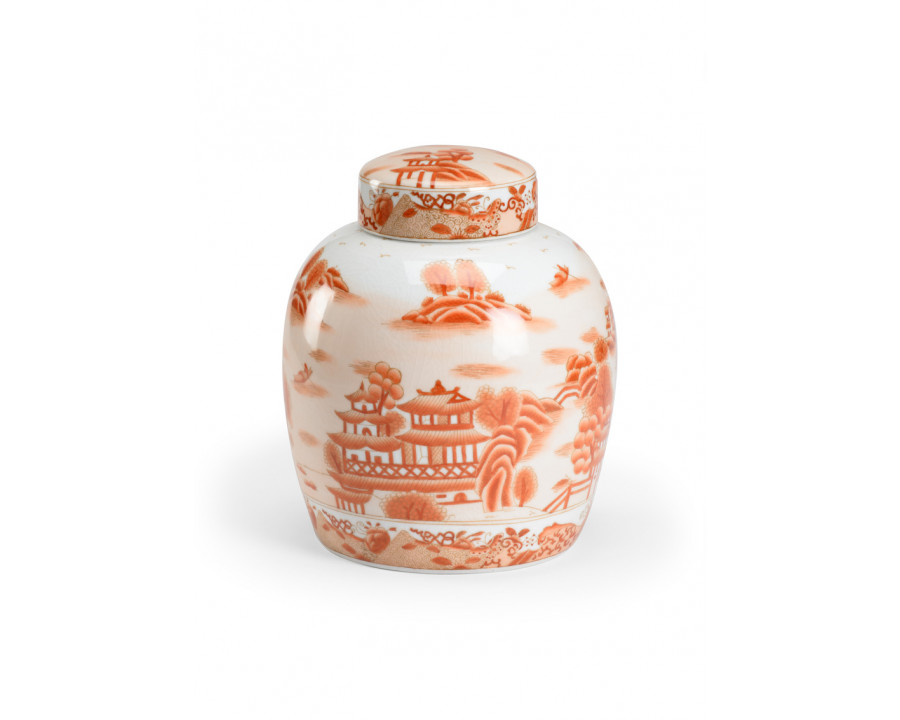 Wildwood - Chan Covered Jar in Red