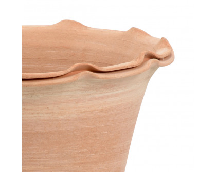 Wildwood - Impruneta Fluted Pot in Natural