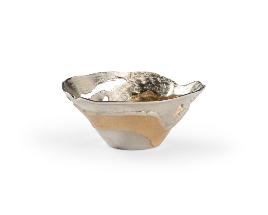 Wildwood Van Sinderen Bowl - Nickel/Gold, Small