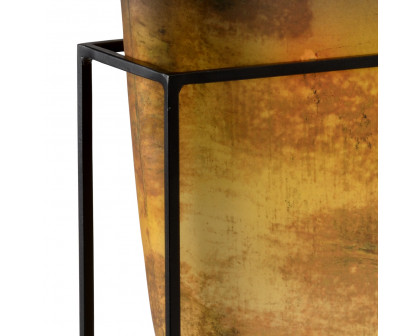 Wildwood - Arvada Vase in Sunset Ombre/Black, Large