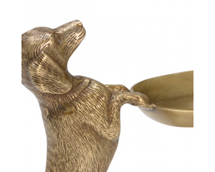 Wildwood - Brass Dachshund in Antique, Brass