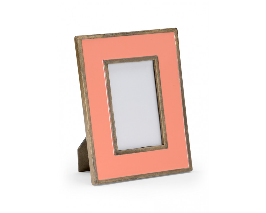 Wildwood - Sockeye Frame in Salmon/Antique Gold Enamel/Clear, Aluminum