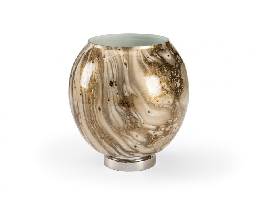 Wildwood Calacatta Gold Large Vase - Oval