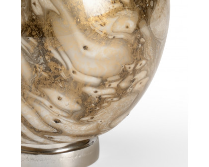 Wildwood Calacatta Gold Large Vase - Oval