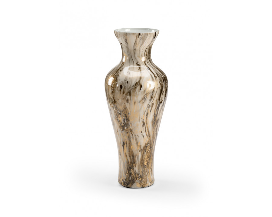 Wildwood Calacatta Vase - Calacatta Gold, Medium