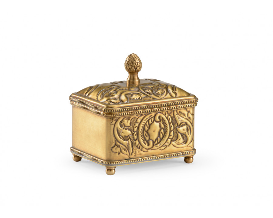 Wildwood - Linville Oaks Box in Antique, Brass