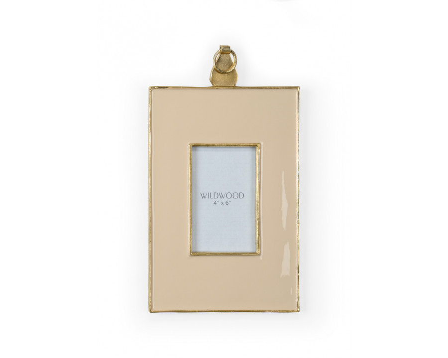 Wildwood - Peach Enamel Wall Frame