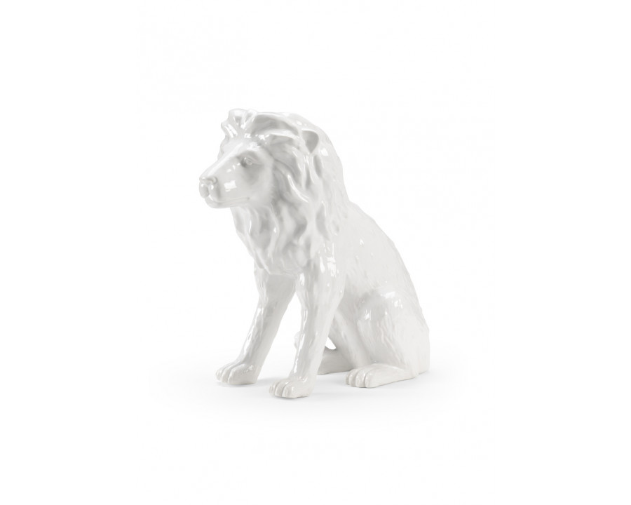 Wildwood - Daniel in White Glaze, Ceramic/Porcelain