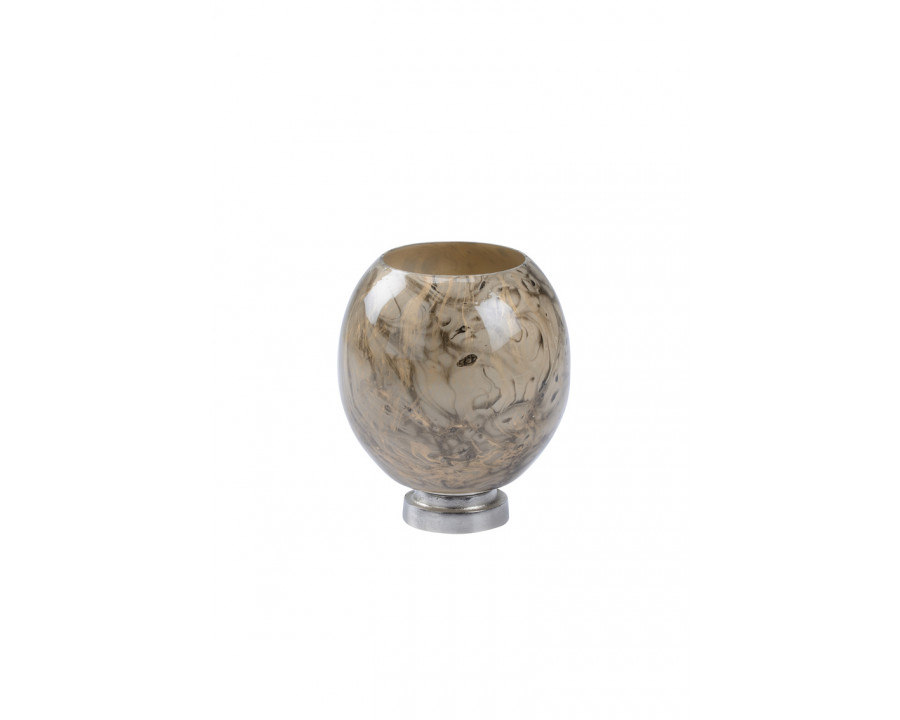 Wildwood - Calacatta Gold Oval Vase