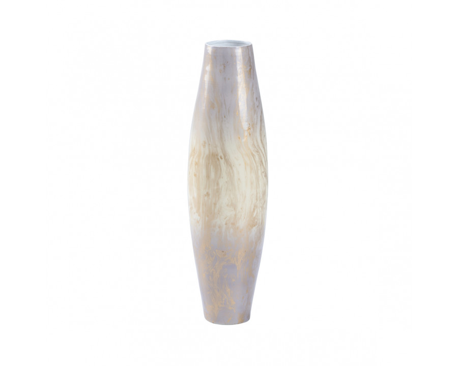 Wildwood Oyster Swirl Vase - Oyster Swirl, Medium