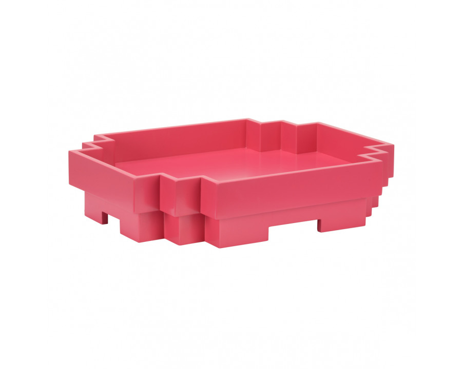 Wildwood Japandi Tray - Fuchsia