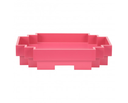 Wildwood Japandi Tray - Fuchsia