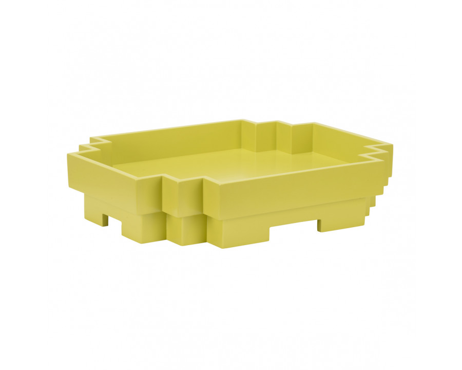 Wildwood Japandi Tray - Chartreuse