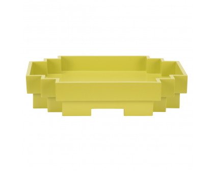 Wildwood Japandi Tray - Chartreuse