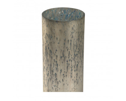 Wildwood Sic Large Vase - Silver/Blue/Cream/Teal, Large