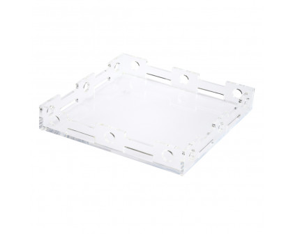 Wildwood - Jacquay Tray in Clear, Acrylic