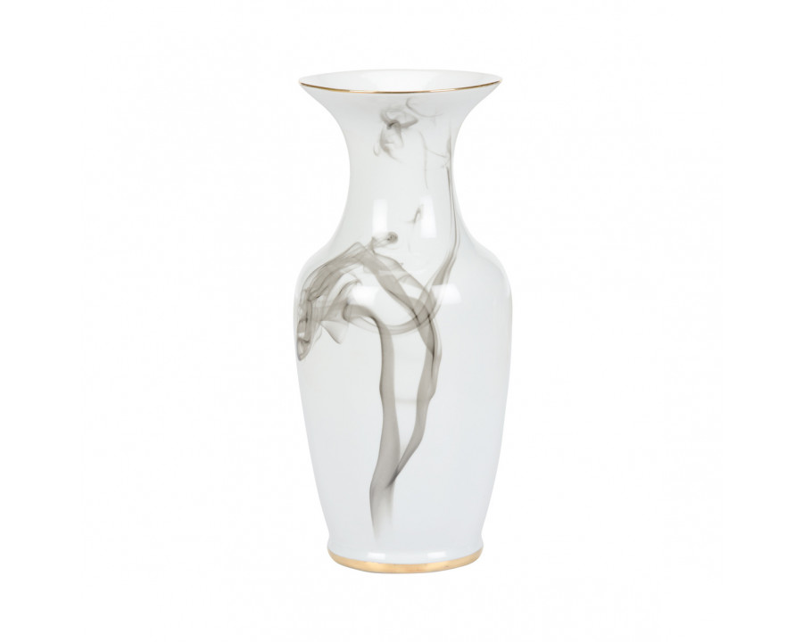 Wildwood - White Cinder And Smoke Vase