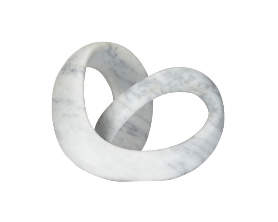 Wildwood - Cadewyn Sculpture in Natural White, Marble