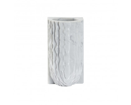 Wildwood - Gwyn Vase in Natural White, Marble