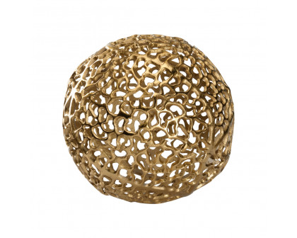 Wildwood - Gold Torch Coral Sphere