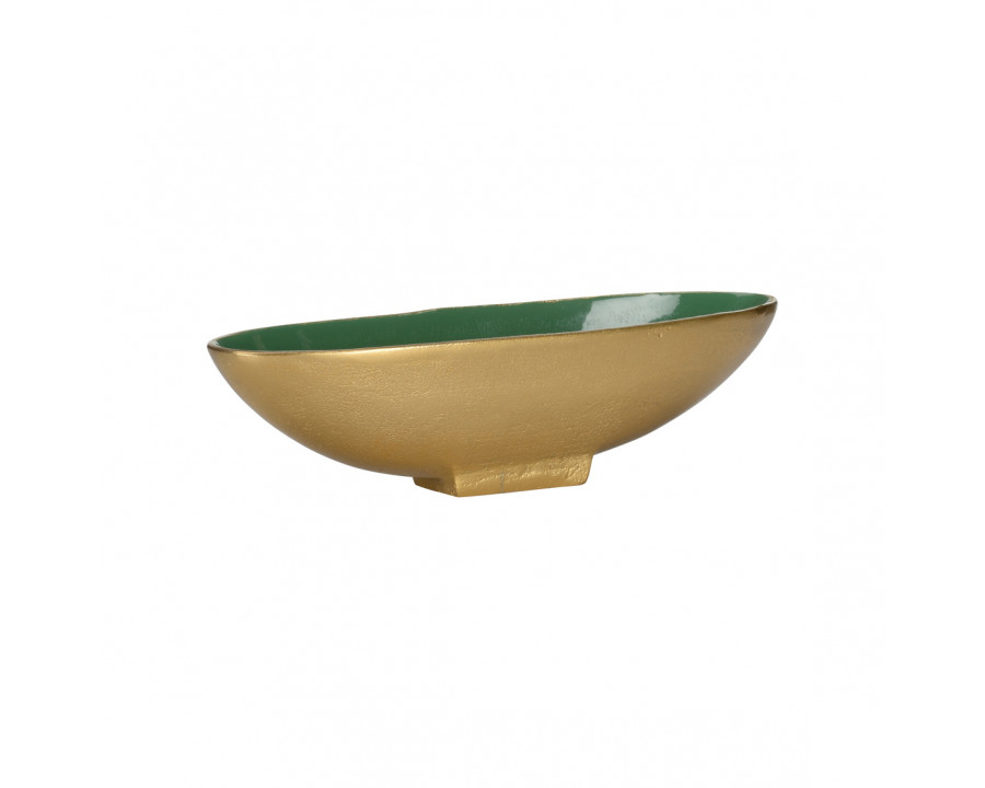 Wildwood Emerald Oval Bowl - Small