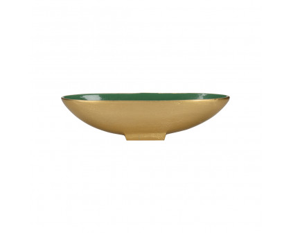 Wildwood Emerald Oval Bowl - Small