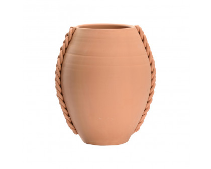 Wildwood - Cruz Vase in Terra Cotta, Ceramic/Porcelain