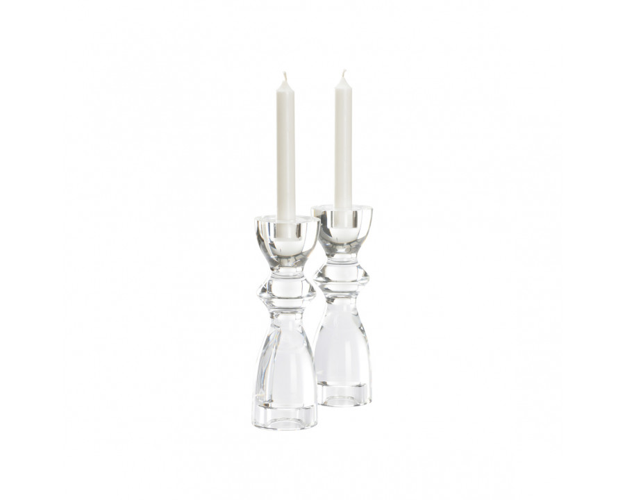 Wildwood - Gris Candlesticks in Pair