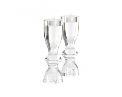 Wildwood - Gris Candlesticks in Pair